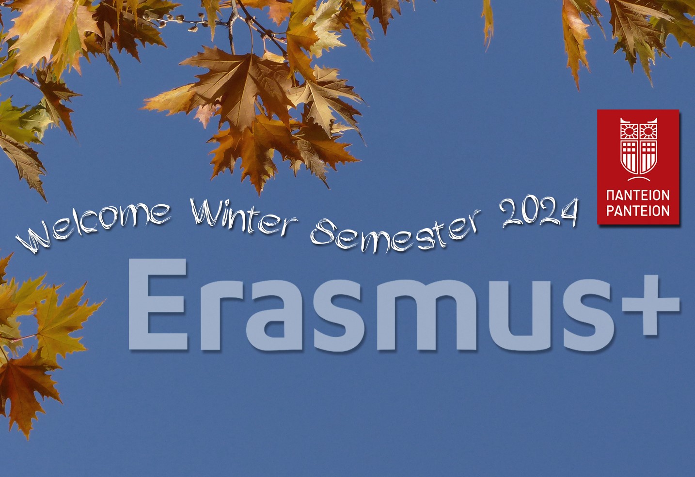 2024 winter semester Welcome Day for incoming Erasmus students