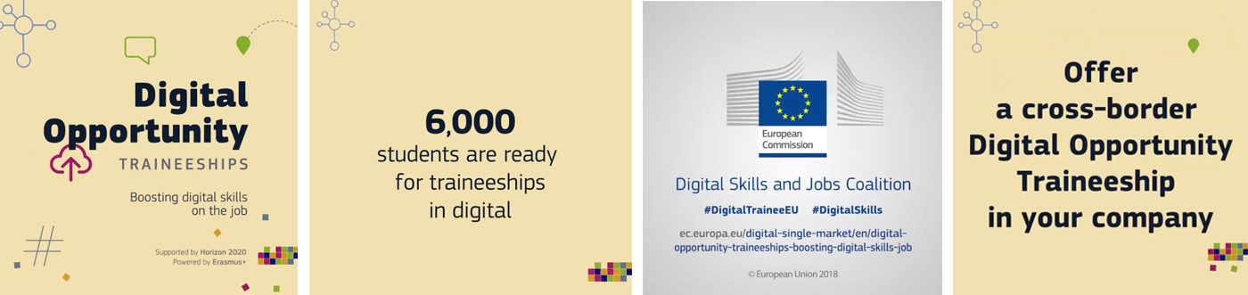 Digital Opportunities 6000Trainees within Erasmus