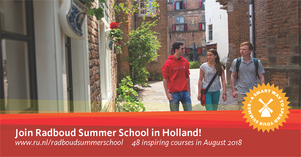 Join Radboud Summer School2018