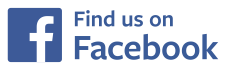 if find us on facebook badge